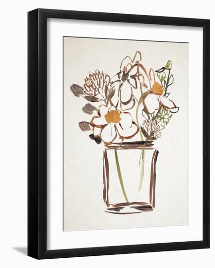 Golden One II-Annie Warren-Framed Art Print