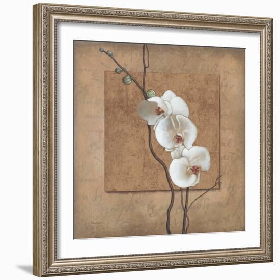 Golden Orchid I-Lee Carlson-Framed Art Print