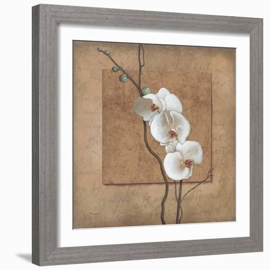 Golden Orchid I-Lee Carlson-Framed Art Print