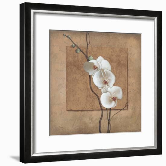 Golden Orchid I-Lee Carlson-Framed Art Print