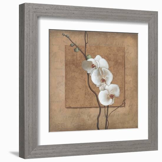 Golden Orchid I-Lee Carlson-Framed Art Print