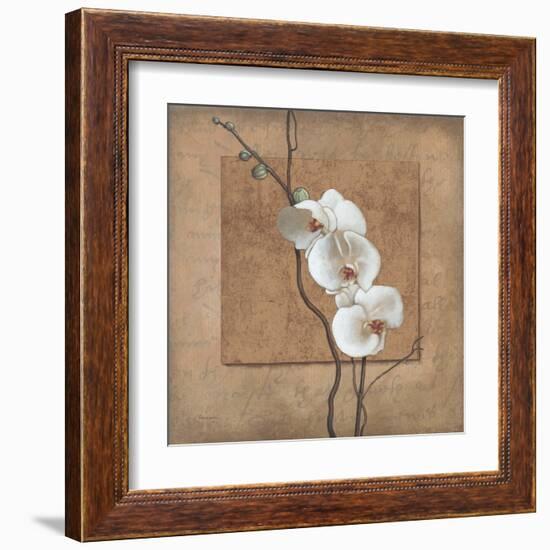 Golden Orchid I-Lee Carlson-Framed Art Print