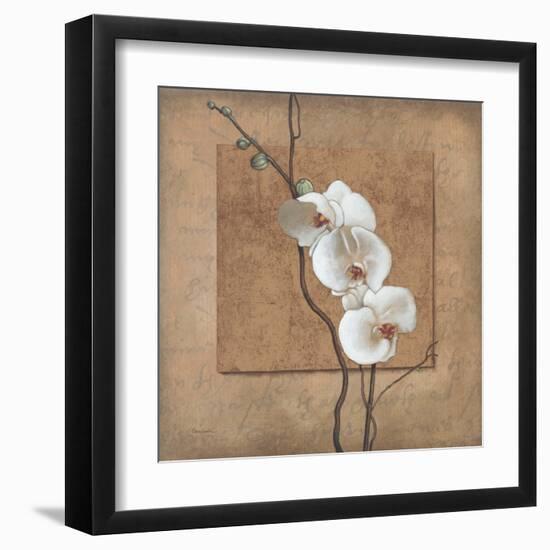 Golden Orchid I-Lee Carlson-Framed Art Print