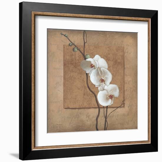 Golden Orchid I-Lee Carlson-Framed Art Print