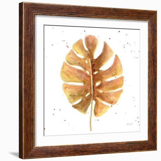 Golden Palm II-Yvette St. Amant-Framed Art Print