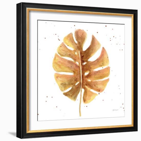 Golden Palm II-Yvette St. Amant-Framed Art Print