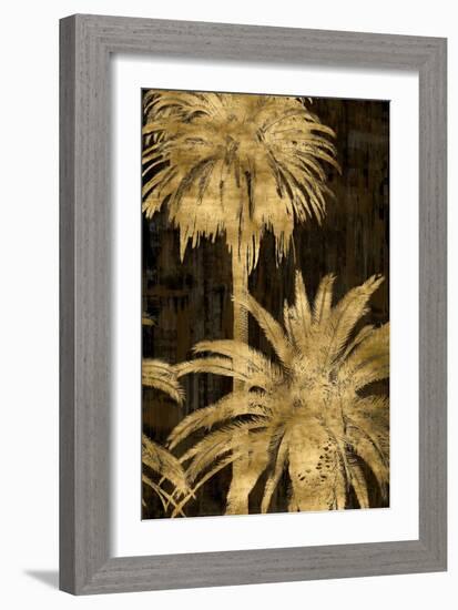 Golden Palms Panel II-Kate Bennett-Framed Art Print