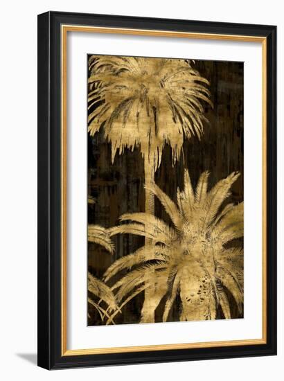 Golden Palms Panel II-Kate Bennett-Framed Art Print