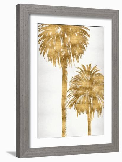 Golden Palms Panel III-Kate Bennett-Framed Art Print