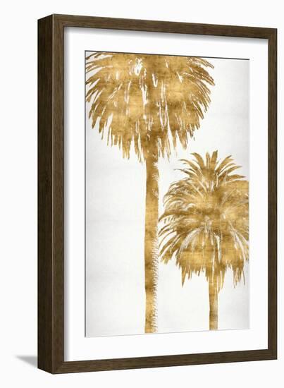 Golden Palms Panel III-Kate Bennett-Framed Art Print