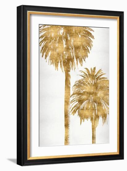 Golden Palms Panel III-Kate Bennett-Framed Art Print