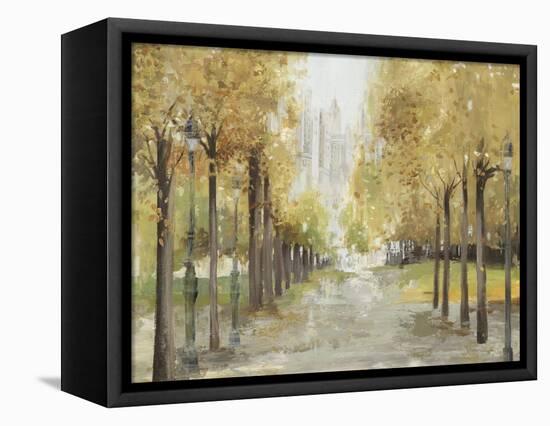 Golden Pathway-Allison Pearce-Framed Stretched Canvas