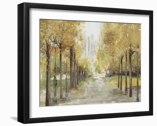 Golden Pathway-Allison Pearce-Framed Art Print