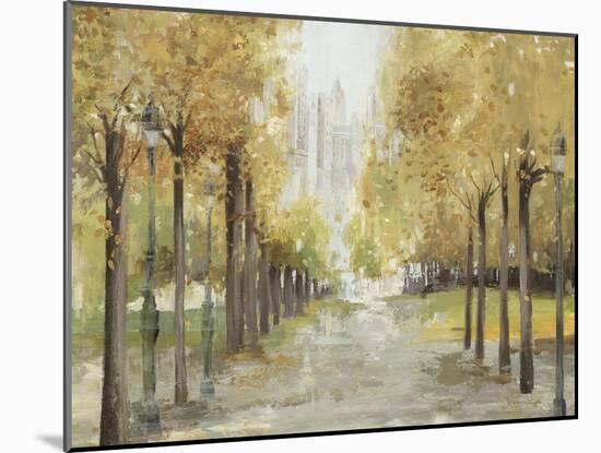 Golden Pathway-Allison Pearce-Mounted Art Print