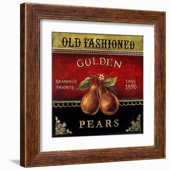 Golden Pears-Kimberly Poloson-Framed Art Print