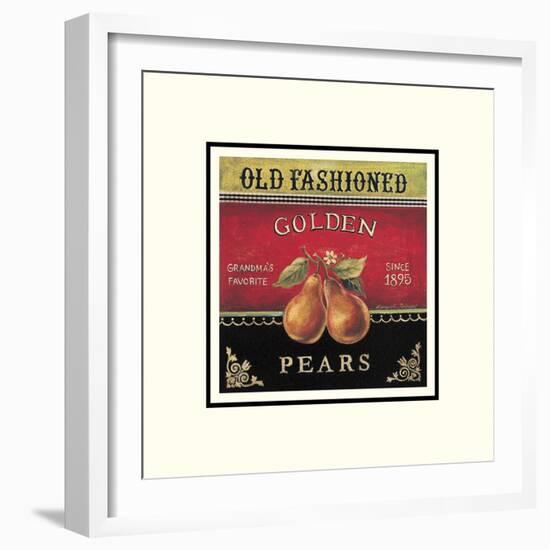 Golden Pears-Kimberly Poloson-Framed Art Print