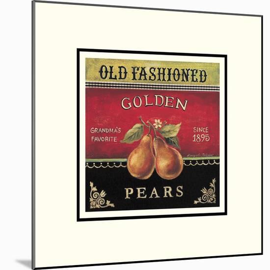 Golden Pears-Kimberly Poloson-Mounted Art Print