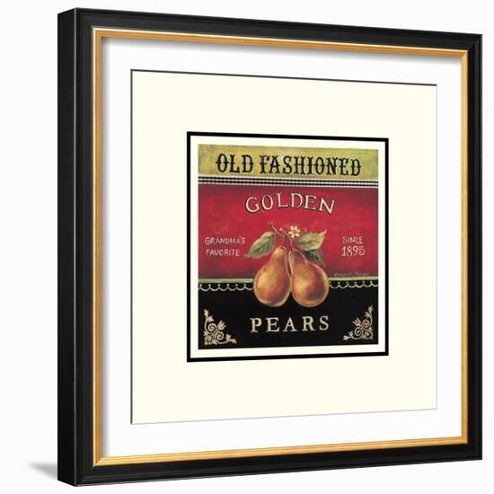 Golden Pears-Kimberly Poloson-Framed Art Print