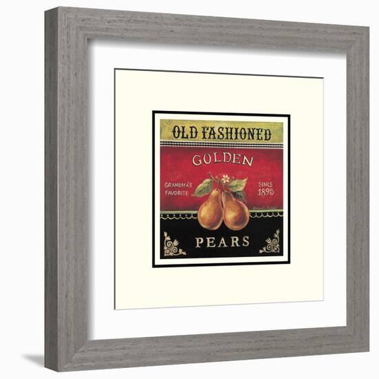 Golden Pears-Kimberly Poloson-Framed Art Print