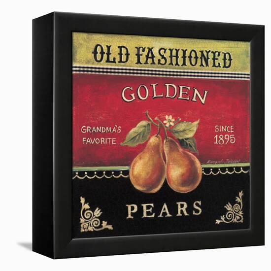 Golden Pears-Kimberly Poloson-Framed Stretched Canvas