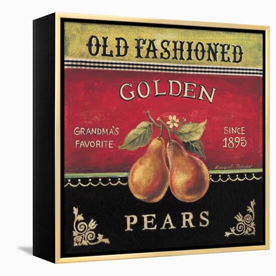 Golden Pears-Kimberly Poloson-Framed Stretched Canvas