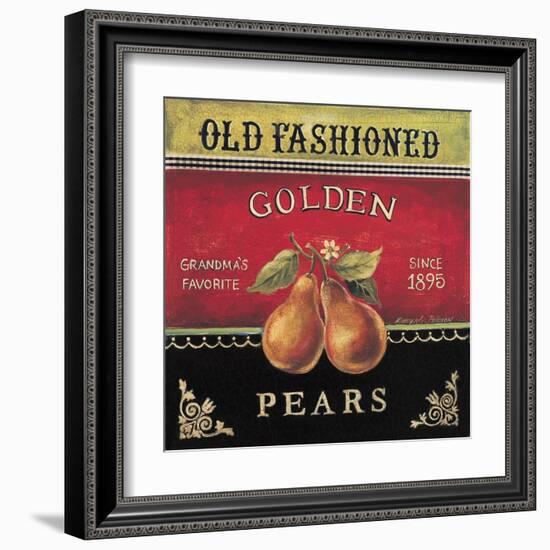 Golden Pears-Kimberly Poloson-Framed Art Print