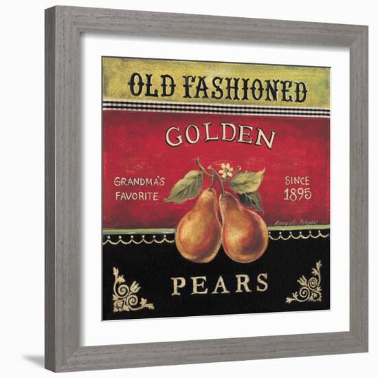 Golden Pears-Kimberly Poloson-Framed Art Print