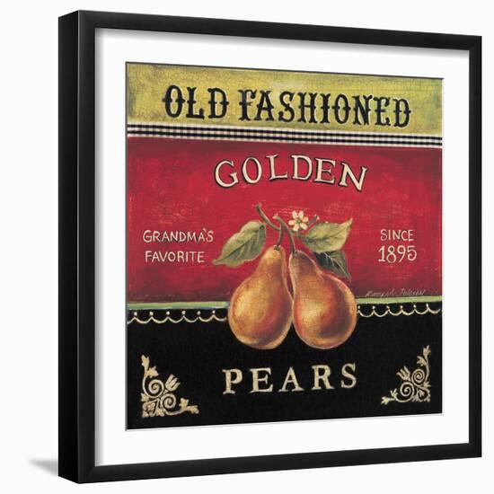 Golden Pears-Kimberly Poloson-Framed Art Print