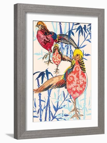 Golden Pheasant, 2013-Anna Platts-Framed Giclee Print