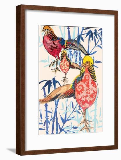 Golden Pheasant, 2013-Anna Platts-Framed Giclee Print