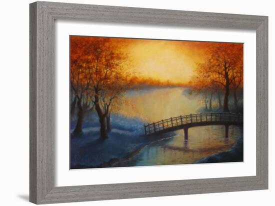 Golden Pond 2012-Lee Campbell-Framed Giclee Print