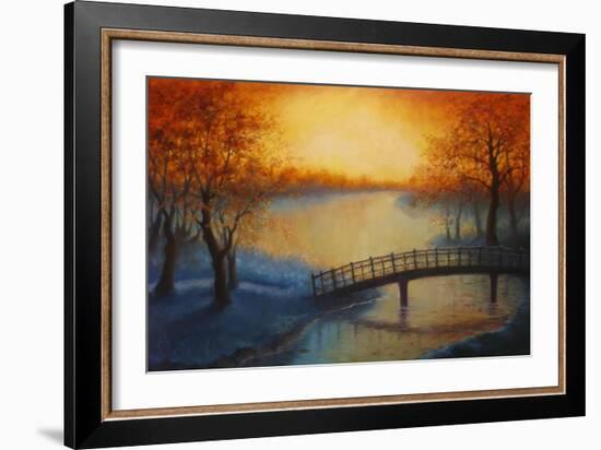 Golden Pond 2012-Lee Campbell-Framed Giclee Print