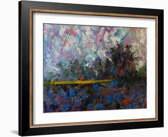 Golden Pond-Joseph Marshal Foster-Framed Art Print