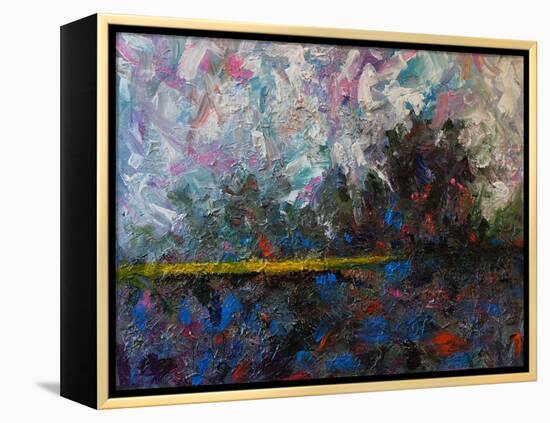 Golden Pond-Joseph Marshal Foster-Framed Stretched Canvas