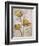 Golden Poppies on Taupe II-Tim O'toole-Framed Premium Giclee Print