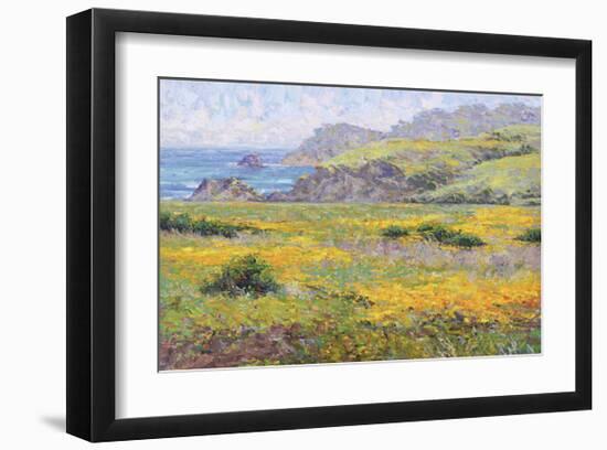 Golden Poppies-Dean Bradshaw-Framed Giclee Print