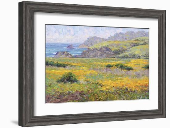 Golden Poppies-Dean Bradshaw-Framed Giclee Print