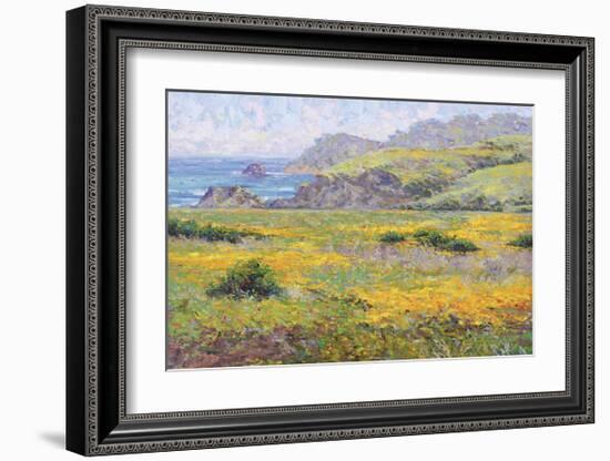 Golden Poppies-Dean Bradshaw-Framed Giclee Print