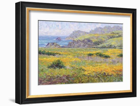 Golden Poppies-Dean Bradshaw-Framed Giclee Print