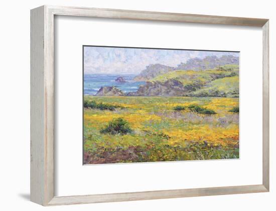 Golden Poppies-Dean Bradshaw-Framed Giclee Print