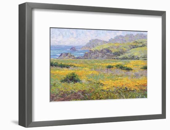 Golden Poppies-Dean Bradshaw-Framed Giclee Print