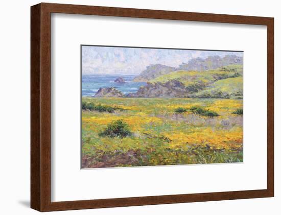 Golden Poppies-Dean Bradshaw-Framed Giclee Print