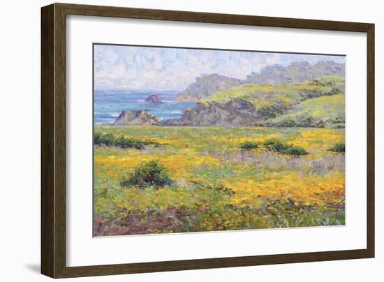 Golden Poppies-Dean Bradshaw-Framed Giclee Print