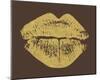 Golden Pout-Lottie Fontaine-Mounted Giclee Print