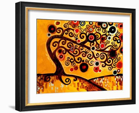 Golden Prosperity-Natasha Wescoat-Framed Giclee Print