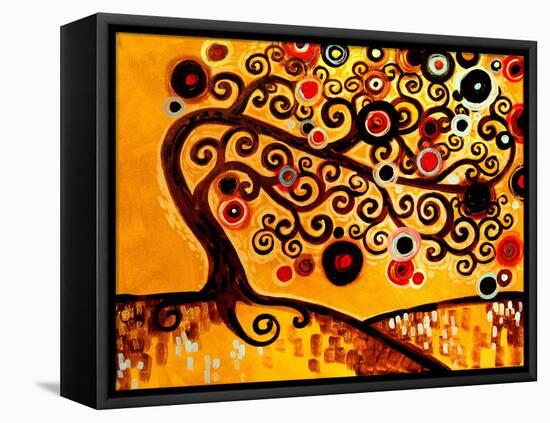 Golden Prosperity-Natasha Wescoat-Framed Premier Image Canvas