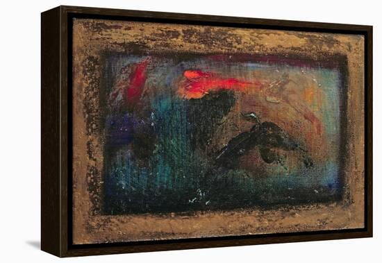 Golden Rain-Jane Deakin-Framed Premier Image Canvas