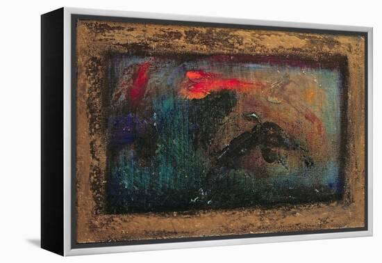 Golden Rain-Jane Deakin-Framed Premier Image Canvas