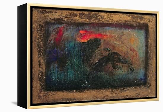 Golden Rain-Jane Deakin-Framed Premier Image Canvas