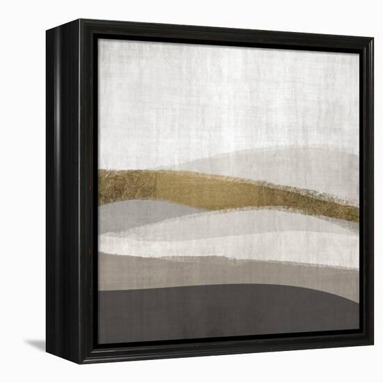 Golden Range 1-Denise Brown-Framed Stretched Canvas